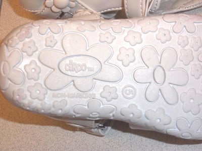 The Circo brand name appears on the bottom of the sandal