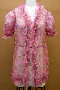Print blouse