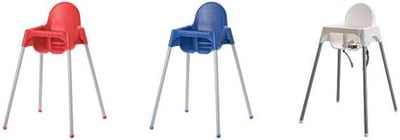 IKEA Recalls to Repair High Chairs