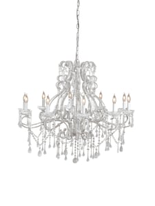 9064 Passionata chandelier, white