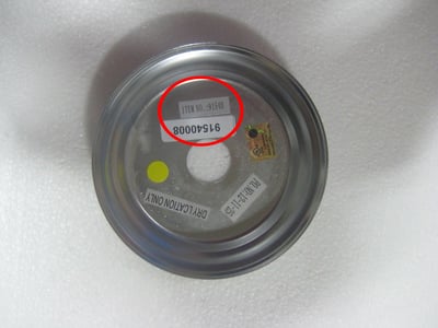 Recalled chandeliers’ item number location