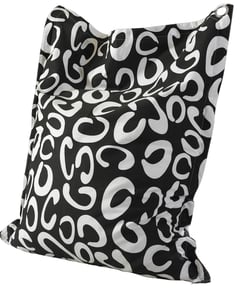 Black & White Anywhere Lounger 199-B012