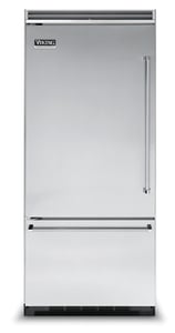 Viking refrigerator with bottom freezer