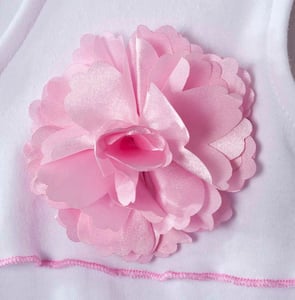 Close-up of flower on HALO SleepSack