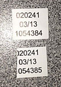 Tracking Label
