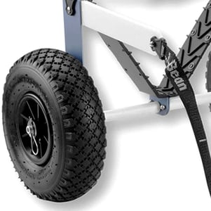 Tire on the recalled L.L.Bean boat cart