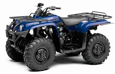 Blue Yamaha Big Bear 400
