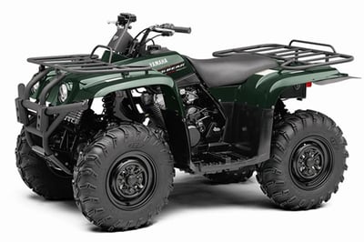 Green Yamaha Big Bear 400