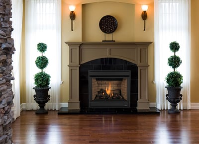 MPDP model fireplace