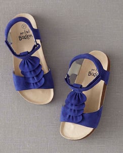 JP Boden blue girls’ sandals
