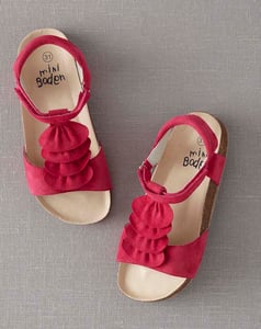 JP Boden pink girls’ sandals