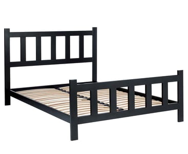 Grey “Picket” bed frame