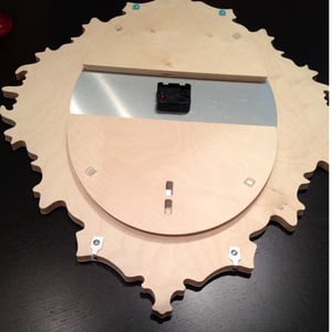 Baroque Magnet Board back view