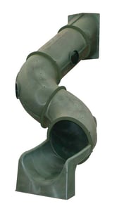 Solowave Tornado brand tube slide with port hole