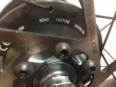 Specialized Front Hub model number