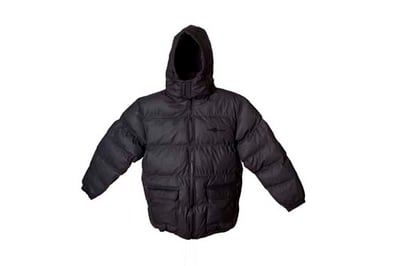 Full coat to show elastic bottom of coat