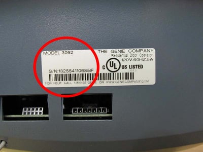 Serial number location