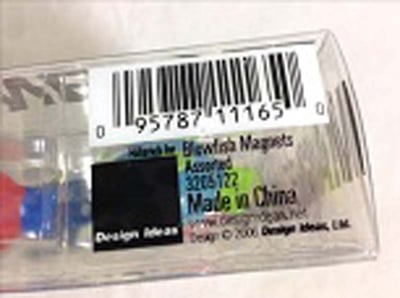 Design Ideas Magnets Packaging with Model Number