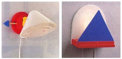 STOJA children’s wall-mounted lamp