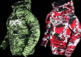 Chase and Phase Softshell Hoodies (both come with a drawstring, not shown)