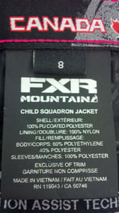 Care content label