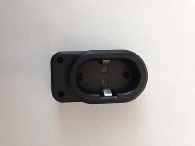 Battery charger adapter (bottom view)