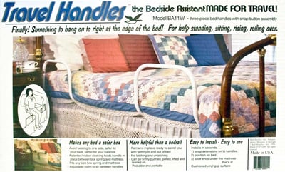 Photo on bed handle BA11W packaging