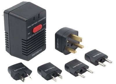 Dual-Wattage Travel Converters