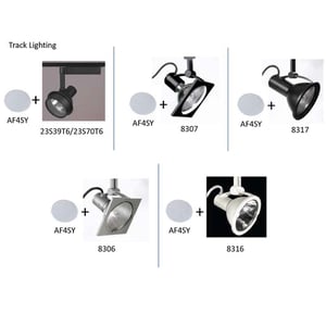 Light fixtures compatible with Philips Lighting “Lightolier” AF4SY Glass Lens