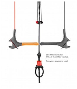 Cabrinha 1X control system without Recoil Slider