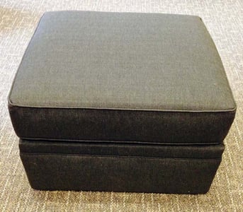 Rowe Furniture Dalton-style ottoman
