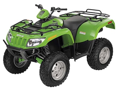 2009 single-rider ATV
