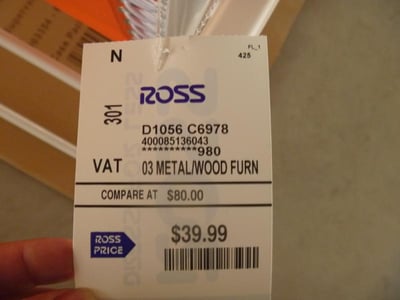 Retail hang tag