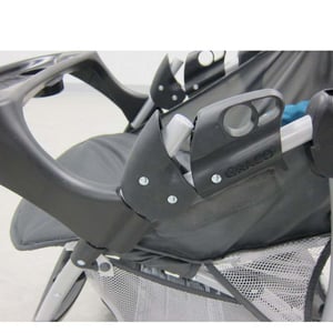 Stroller fold lock (side view)