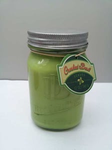 DD brand 12-ounce Mason jar candle