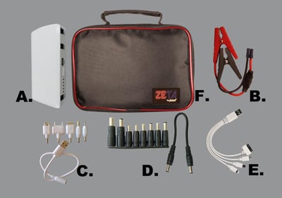 Jackco Pocket Jump Starter – Deluxe Set