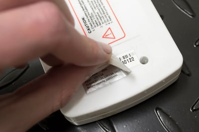 Date code found under the product label