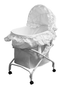 Bassinet model #439W – 2-in-1 Cradle to Bassinet.