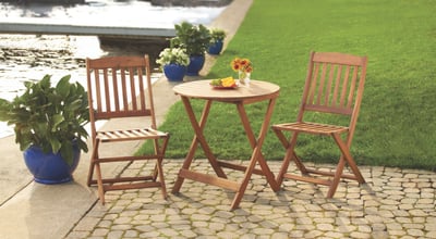 Linon Home Décor Foldable Patio Set