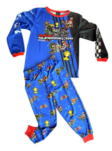 “MX Superstars” themed children’s pajamas