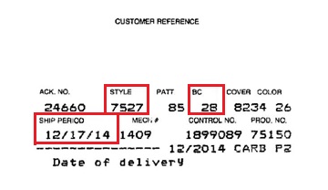 Customer Reference Label