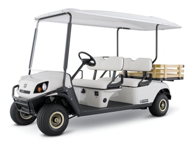 Cushman Shuttle vehicle