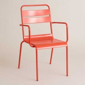 Cost Plus World Market Ronan Bistro Chair Poinciana SKU 502282
