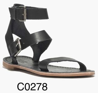 Sightseer Buckle Gladiator Sandal