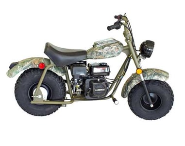 Recalled Baja Motorsports mini bike