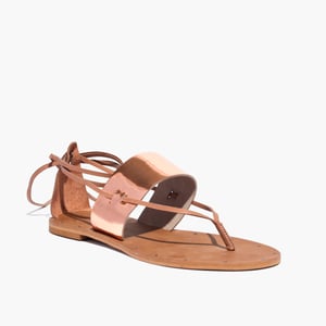 Recalled Katya model women’s rose gold-colored sandal