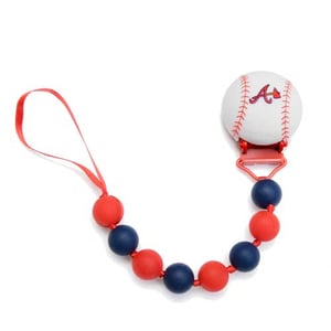 Chewbeads Pacifier Clip – Major League Baseball Theme