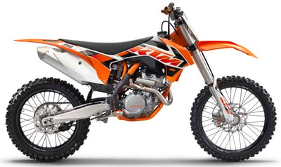 2015 KTM brand Enduro off-road motorcycles