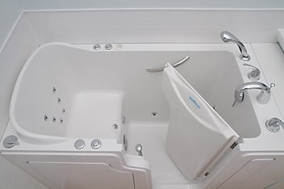 Safe Step Walk-In Tub Overhead View
