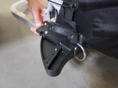 Black Plastic Tow Bar Receiver